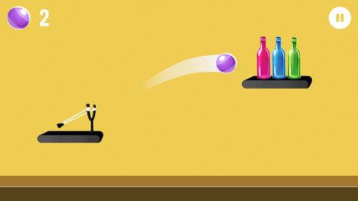 Knock Down Bottles : Slingshot скриншот 1