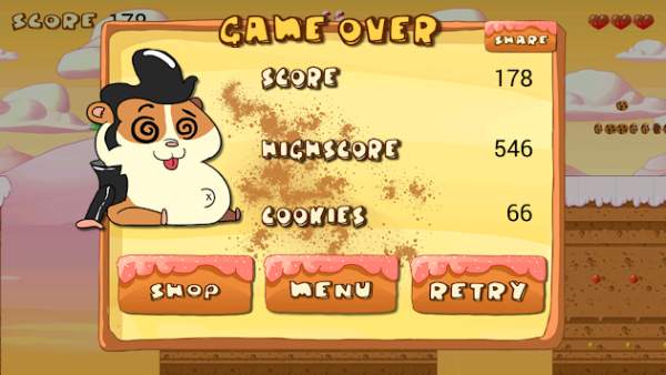 Super Hamster Runner screenshot 3