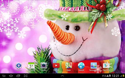 Snowman Live Wallpaper screenshot 9