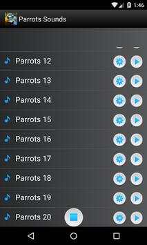Parrots Bird Sounds Ringtones screenshot 3