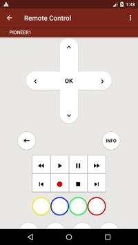 Pioneer Remote Control screenshot 7