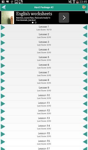 English Grammar Advance Practice скриншот 4