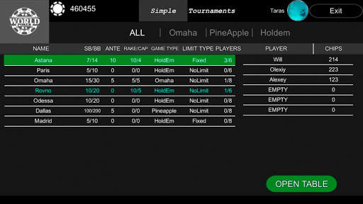World Poker screenshot 2