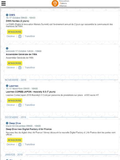 Réseau social IMA - Reseau IMA screenshot 6