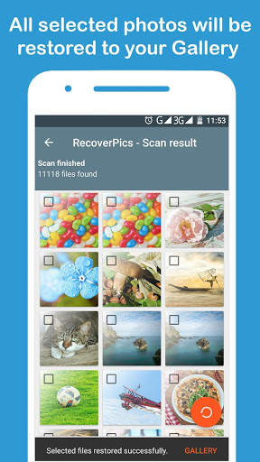 RecoverPics - Restore deleted photos скриншот 4