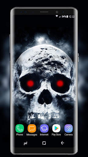 Scull Live Wallpaper screenshot 1
