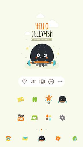 JellyFish dodol launcher theme screenshot 5