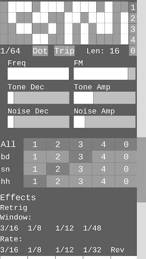Dragon (lite) Drum Machine - Glitch, lo-fi drums screenshot 7