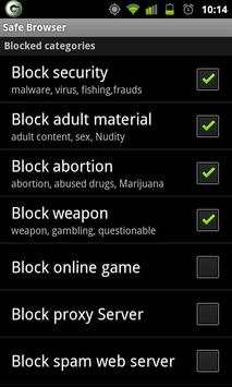 Safe Browser screenshot 3