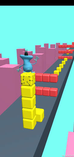 Oggy Stack Cube Surfer screenshot 5
