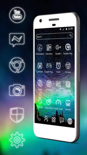Sparkling Sky Star Theme screenshot 3