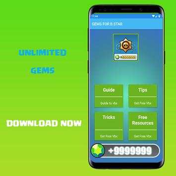 Gems For Brawl Stars - calcu screenshot 1
