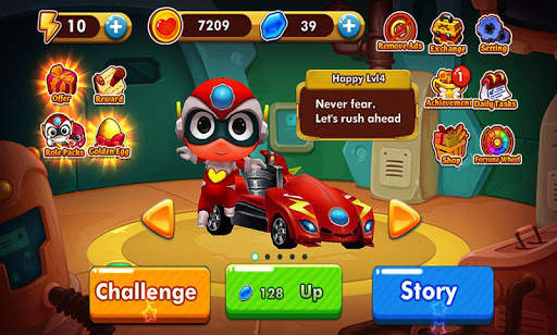 Toon Car Transform Racing Game screenshot 3