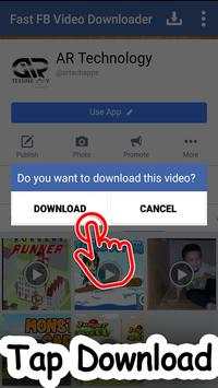My Fast Facebook Video Download screenshot 3