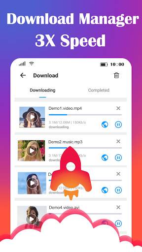 Vtube video downloader - Mp4 HD video downloader screenshot 3