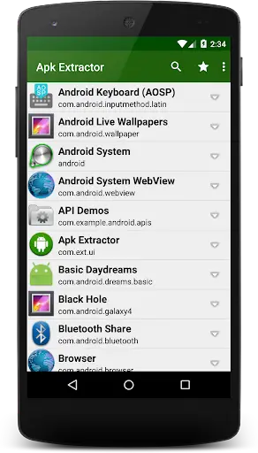 Apk Extractor screenshot 1