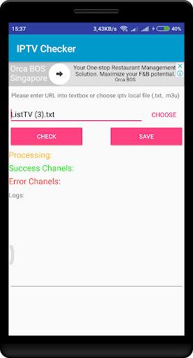 IPTV Checker screenshot 2