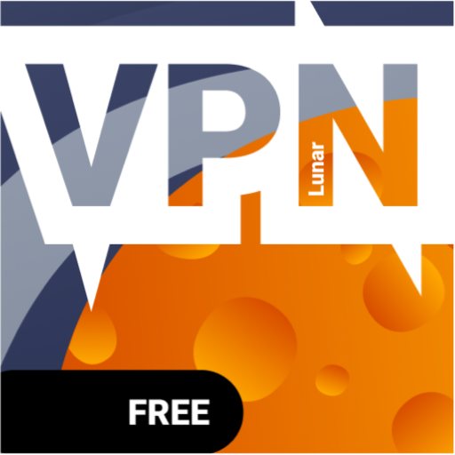Lunar VPN free: unlimited proxy, secure connection icon