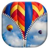 Hot Air Balloon Zipper Lock