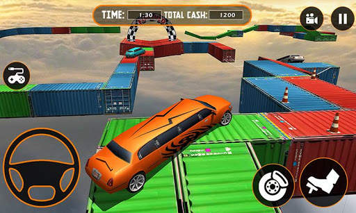 Impossible Limo Driving stunt Simulator-Tracks 17 screenshot 4