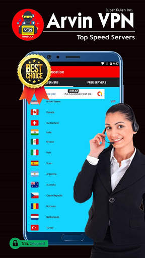 Arvin VPN - Faster, Secure Internet & Free VPN screenshot 6