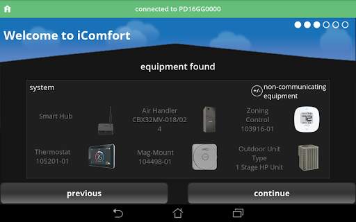 iComfort Mobile Setup screenshot 9
