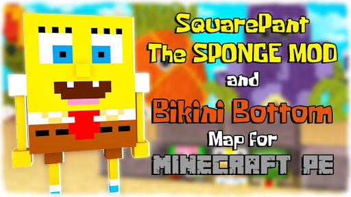 Bikini Bottom Maps and Sponge Mod for Minecraft PE screenshot 3