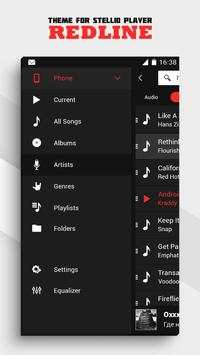 Stellio Redline Theme screenshot 4