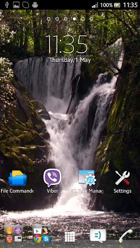 Forest Waterfall 3D screenshot 2