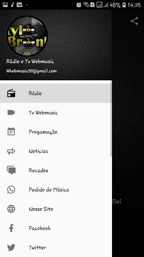 Nova Webmusic Rádio Blog screenshot 2