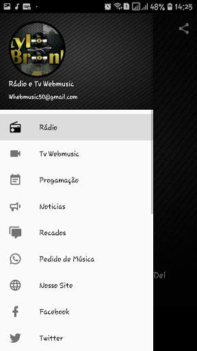 Nova Webmusic Rádio Blog screenshot 2