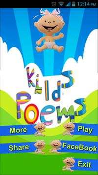 Kids Poems (Free Application) screenshot 1