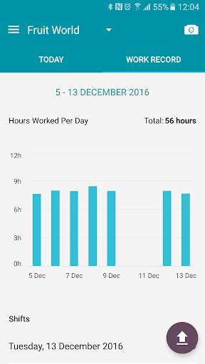 Record My Hours screenshot 2