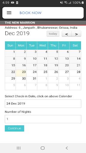 Online Hotel Booking App - The New Marrion screenshot 4