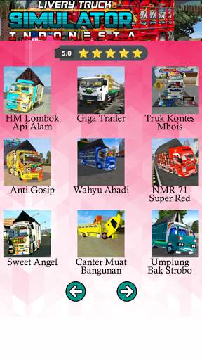 Livery Truk Simulator Indonesi screenshot 4
