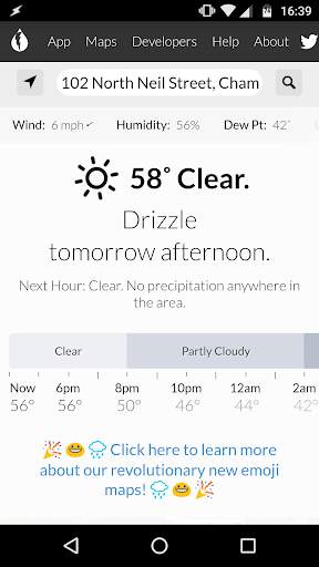 Weather Web скриншот 1