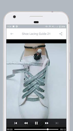 Shoe Lacing Guide - Video Step by Step Offline screenshot 4