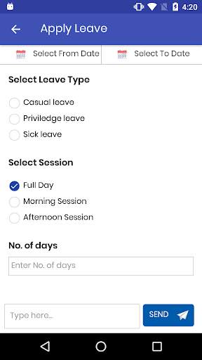 NPS-Teacher screenshot 3