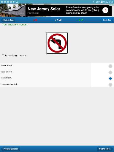 New Mexico Driving Test screenshot 8