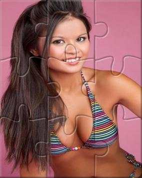 Sexy Girls Asian Puzzle screenshot 2