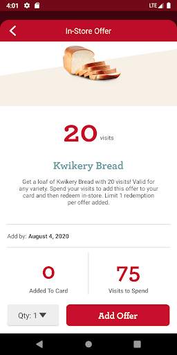 Kwik Rewards screenshot 3