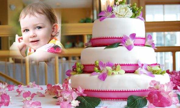 Birthday Cake Photo Frame screenshot 3