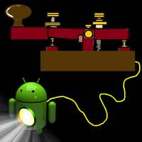 Morse Code Flashes on 9Apps