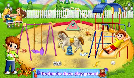 Home Cleanup Game | Doll House Cleaning | Doll set screenshot 23