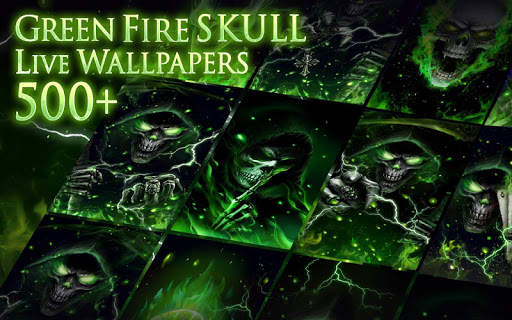 3D Poker Skull Theme Launcher screenshot 3