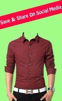 Man Shirt Photo Suit screenshot 2