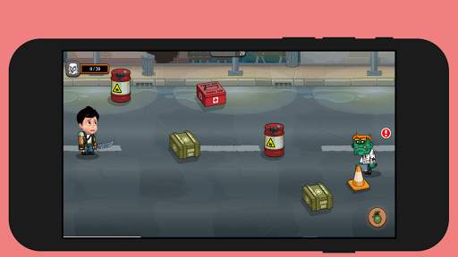 Vir Robot Game Zombies Killer vir the robot boy screenshot 5