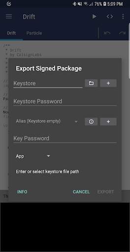 APDE - Android Processing IDE screenshot 7