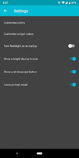 Flashlight App - LED Flashlight Widget screenshot 2