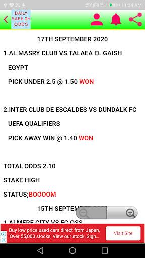 DAILY SAFE 2  ODDS स्क्रीनशॉट 1